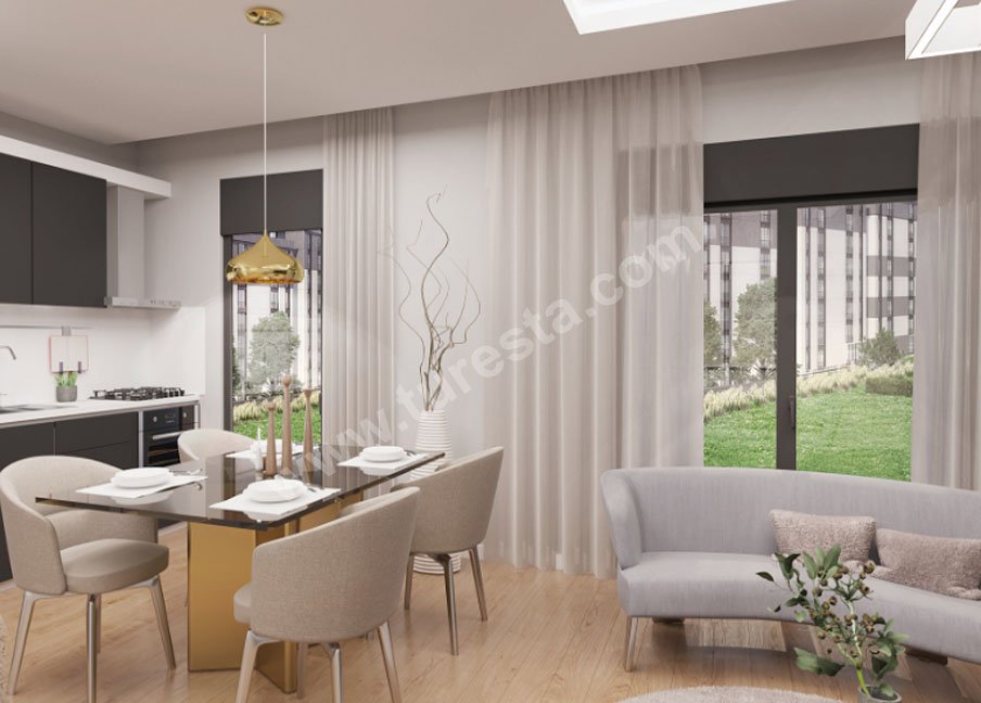 4 Bedroom apartment in Modern Complex in Eyüpsultan