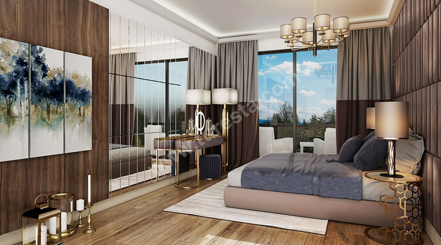 4 Bedroom Large Apartment in Pine Forests Çekmeköy