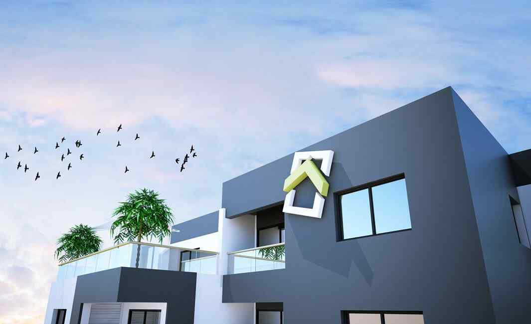 1+1 Flat with Terrace in Golden Residence | Menas Investment