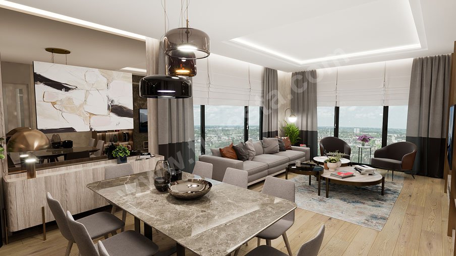 2 Bedroom Apartment in Başakşehir | Tual Comfort